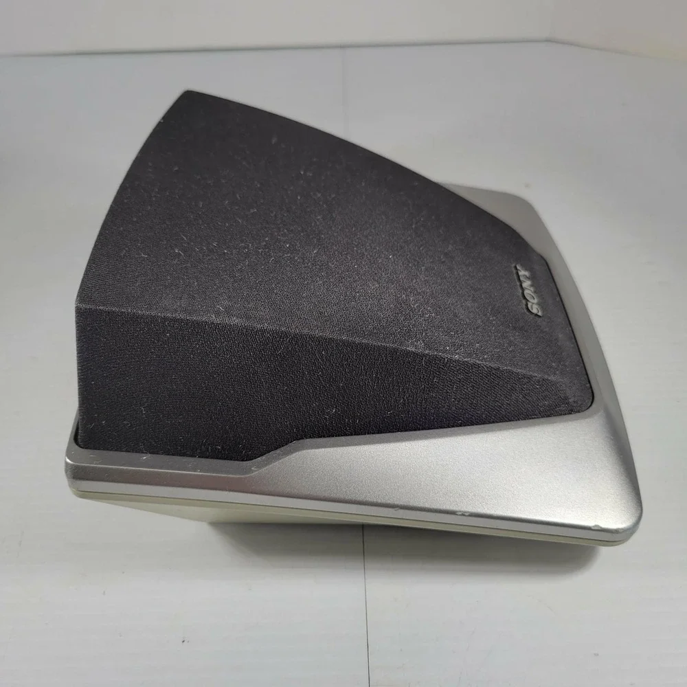 Sony SS-SR125 Surround Speakers Pair Grey Silver TESTED Good Home Theater 8 Ohm
